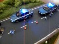 Diorama intervento della polizia dopo assalto furgone portavalori 3 di 3